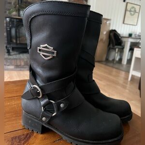 Harley-Davidson Ladies Boots, Like new, size 6.5